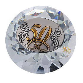 Dicas de Presentes e Lembrancinhas: Diamante vidro bodas de ouro lembrancinha