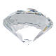 Glass diamond silver wedding favor s3