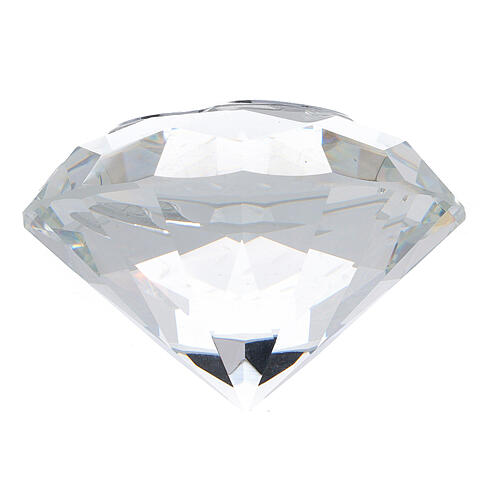 Gastgeschenk in Form eines Diamanten mit Mitra 3