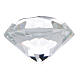 Diamond shaped favor Confirmation with mitre s3