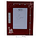 Picture frame Confirmation red frame with rhinestones s1