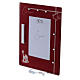 Picture frame Confirmation red frame with rhinestones s2