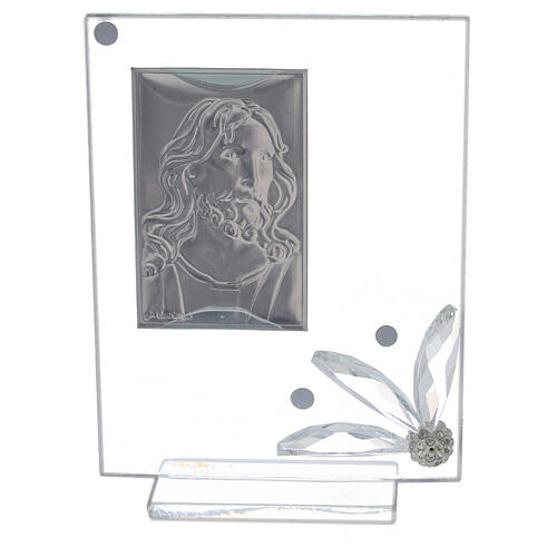 Picture of glass Face of Christ 3