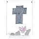 Picture panel engraved Maternity pink flower s3