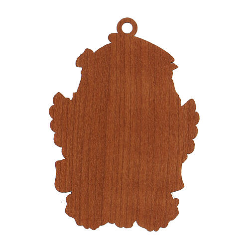 Geschenk für Mädchen Holztäfelchen in Form eines Engels, 10 cm 3
