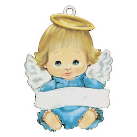Angel 10 cm blue boy