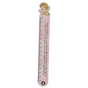 Pink ruler souvenir prayer ENG