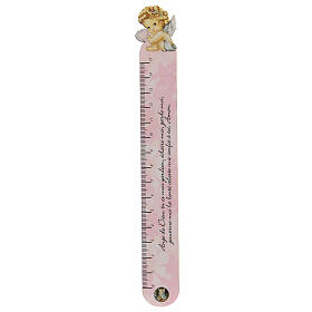 Pink ruler souvenir prayer FRE