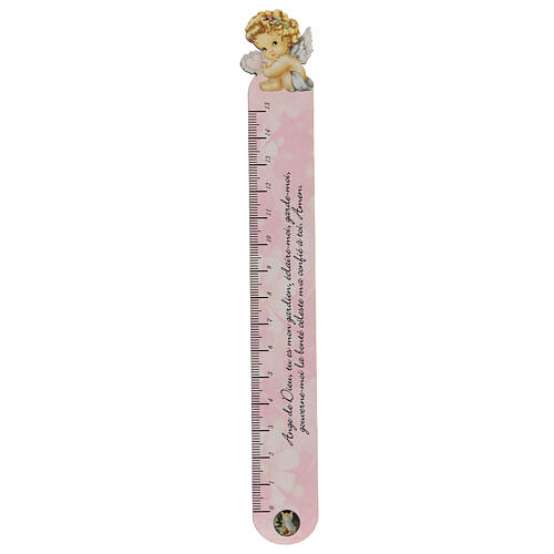 Pink ruler souvenir prayer FRE 1