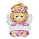 Pink angel figurine 15 cm, girl s1