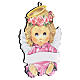 Pink angel figurine 15 cm, girl s2