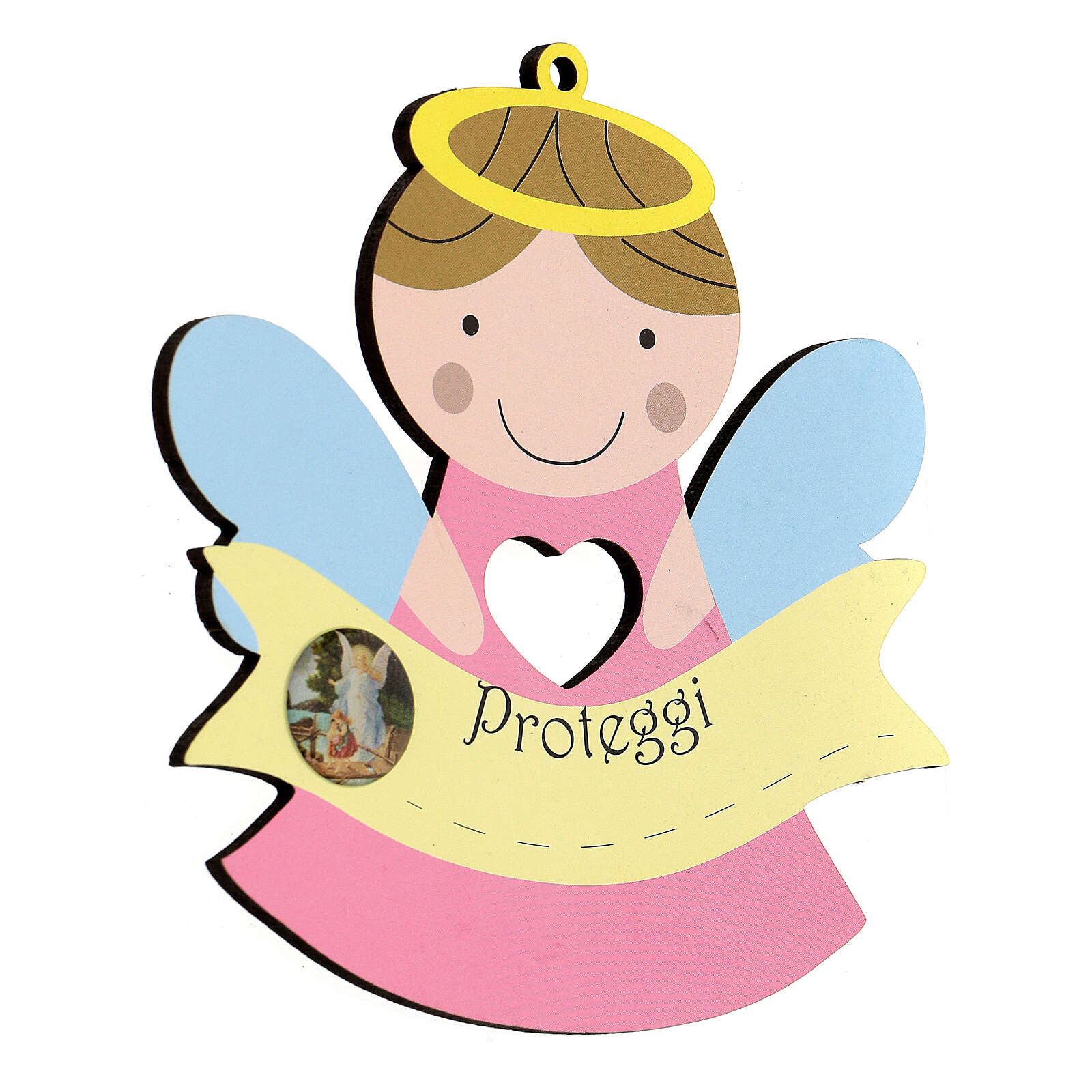 Angioletto Proteggimi Wood Baby Online Sales On Holyart Co Uk