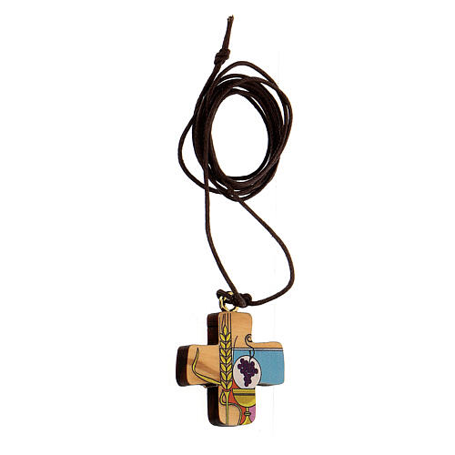 Cross printed Olive Communion 2