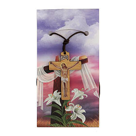 Dicas de Presentes e Lembrancinhas: Pingente cruz impressa Jesus