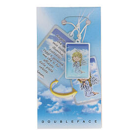 Blue Angel of God pendant