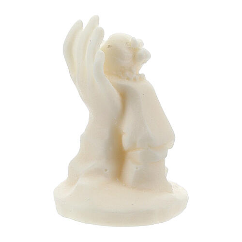 Little angel resting on hand figurine, girl version 4