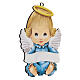 Light blue picture little boy angel 20 cm s2