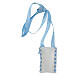 Guardian angel crib medal for boys blue s3