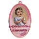 Oval pink icon with prayer FRE s1