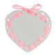 Heart plaque with prayer in Italian bow s3