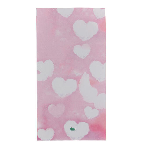 Sopraculla cuoricino rosa preghiera inglese 3
