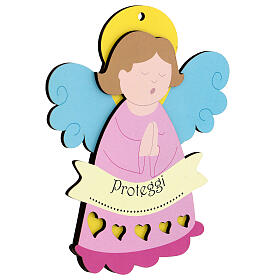 Souvenir for little girl with pink angel