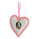 Heart-shaped cockade with Angel for child s1
