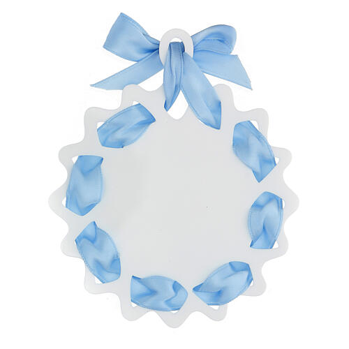Star with blue ribbon for cradle 3