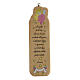 Wooden picture with prayer for little girl s1