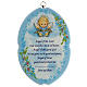 Picture of Guardian angel with prayer ENG, blue background s1