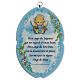 Picture of Guardian angel with prayer FRE, blue background s1
