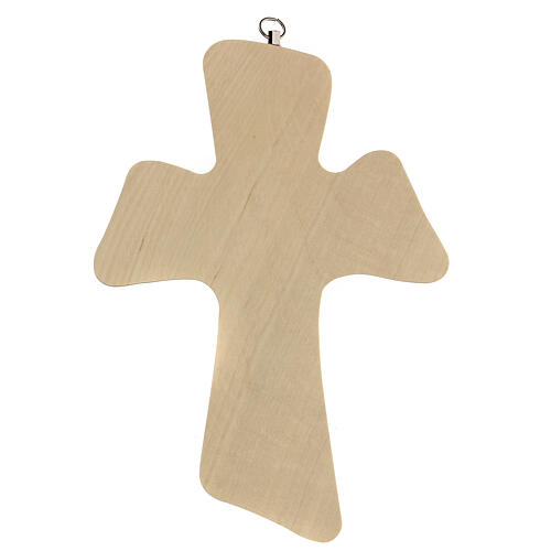Kreuz aus Holz mit Gebet für Jungen 3