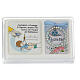 Souvenir box for Baptism, beads pictures and rosary booklet s1