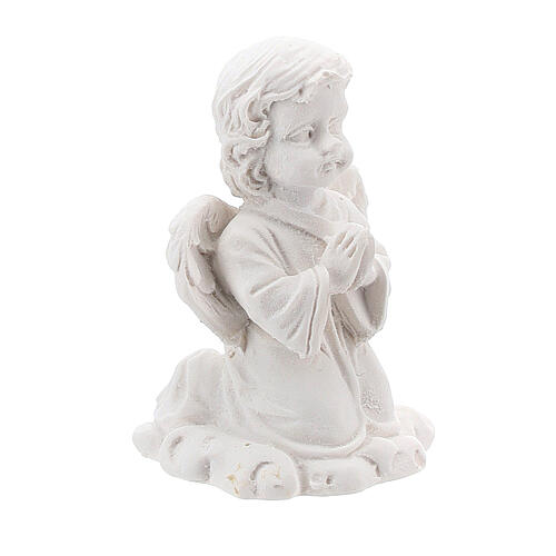 Baptism favor boy Angel figurine 3