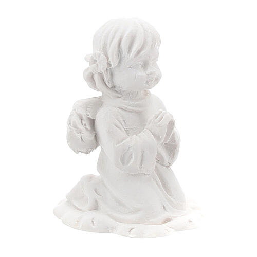 Baptism favor girl Angel figurine 3