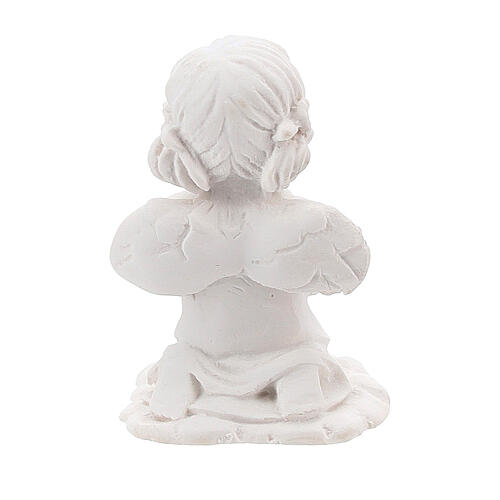 Baptism favor girl Angel figurine 4