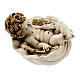 Sleeping angel statue on shell assorted models s4