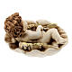 Sleeping angel statue on shell assorted models s6