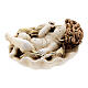 Sleeping angel statue on shell assorted models s8