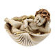Sleeping angel statue on shell assorted models s9