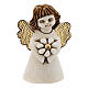 Resin angel with joined hands, 10 cm s1