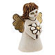 Resin angel with joined hands, 10 cm s3