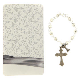 Communion souvenir box, silver bracelet s3