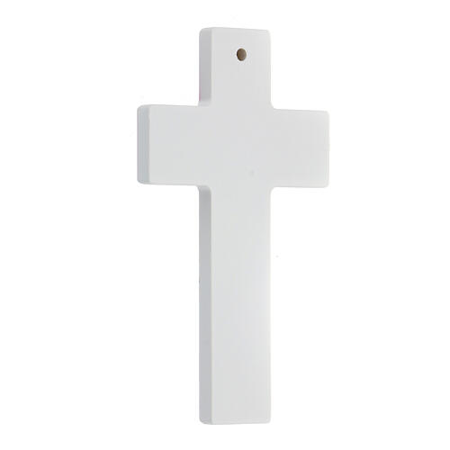 First Communion favor pink cross, French 2