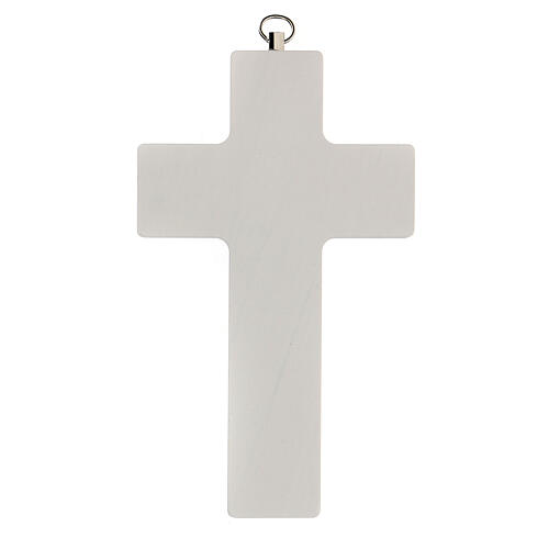 Communion souvenir, blue cross 3