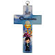 Boy First Communion favor blue cross s1