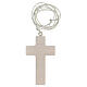 First Communion box set pink cross rosary, Italian s4