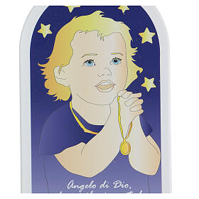 Kinderikone, mit Gebet "Angelo di Dio", 20 cm
