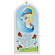 Icono Virgen y niño cartoon 20 cm s1