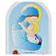Icono Virgen y niño cartoon 20 cm s2